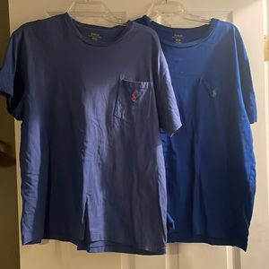 Two Polo Pocket Tees